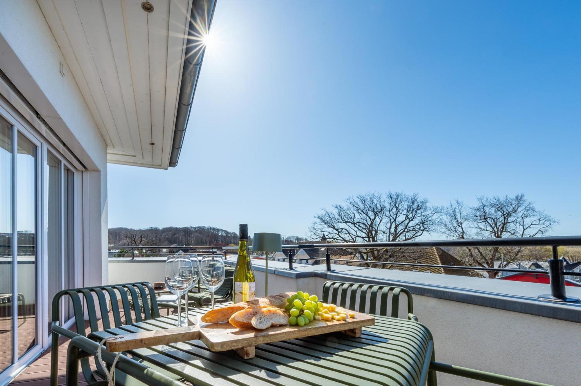 Villa Lindholm Wohnung 5 Penthouse Binz Eksteriør billede